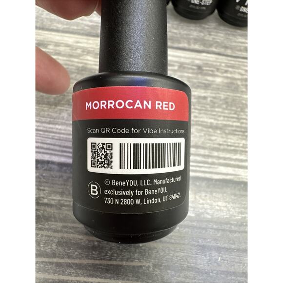 BeneYOU Vibe One-Step Gel Polish, Morrocan Red, New Lot Of 12 {B} - Picture 4 of 10